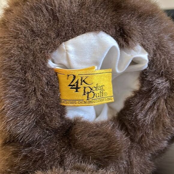 24K Polar Puff 1985 by Special Effects Hubie the Bear Hand Puppet #4676 I 🧡… - Picture 5 of 7